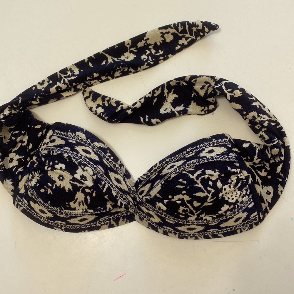 Robin piccone bandeau strapless bikini top